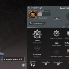 RANDOMHESAPTR GÜVENCESİYLE: PUBG MOBILE HESABI + TWITTER HEDİYE! 🐦